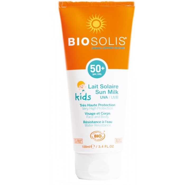  Biosolis Детское солнцезащитное молочко для лица и тела SPF 50+ 100 мл