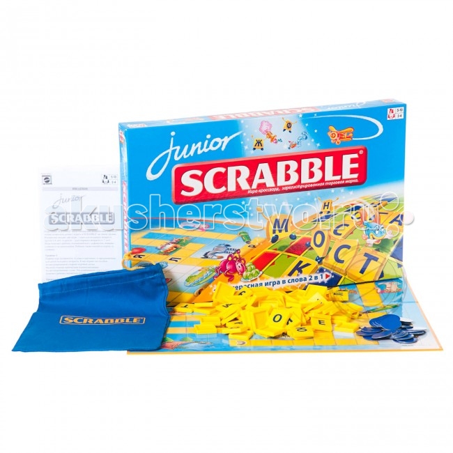 

Scrabble Mattel Настольная игра Scrabble Junior Y9736, Mattel Настольная игра Scrabble Junior Y9736