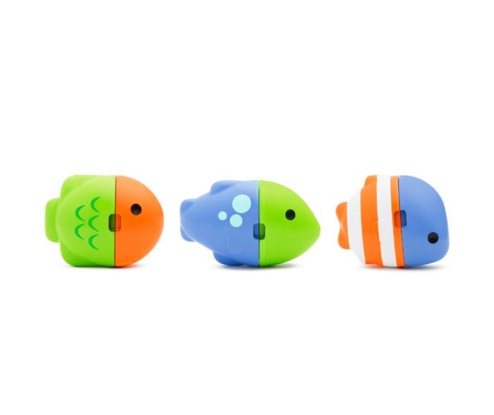 Игрушки для ванны Munchkin Игрушка для ванны Цветные рыбки ColorMix Fish цена и фото