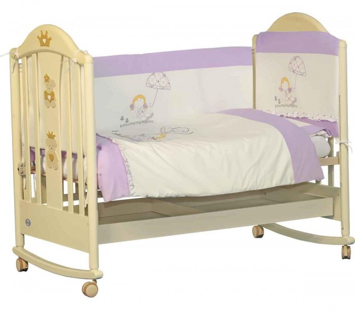 Комплекты в кроватку Папитто Куколка 70112 (6 предметов) цена и фото