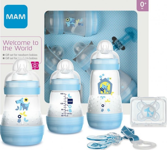MAM Подарочный набор для новорожденных Welcome to the world Giftset 62860010/1 с 0 мес.