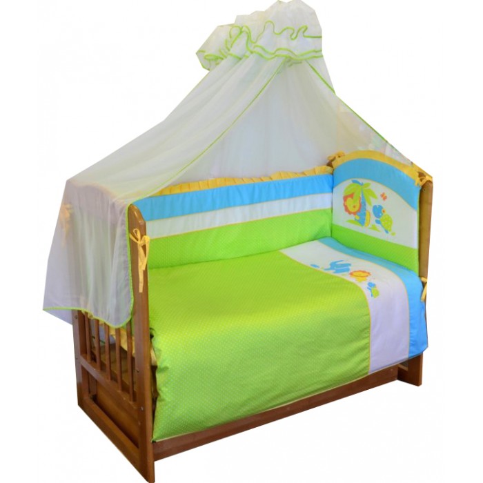 Комплекты в кроватку Sonia Kids Джунгли (7 предметов) комплекты в кроватку forest kids dino 13 предметов