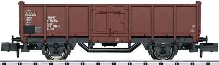 железные дороги trix вагон контейнер для перевозки автомобилей Железные дороги Trix Грузовой вагон Minitrix N Scale