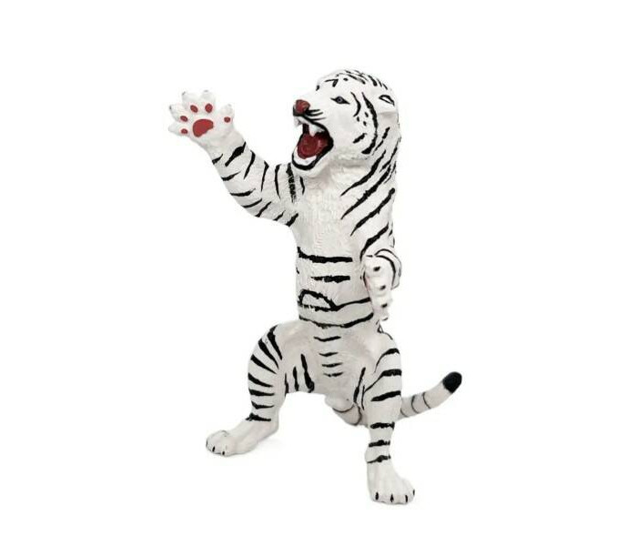 Детское время Фигурка - Белый тигр стоит на задних лапах что нам стоит