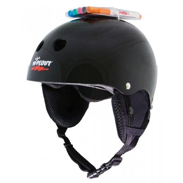Шлемы и защита Wipeout Зимний шлем с фломастерами шлемы и защита wipeout комплект защиты 3 в 1
