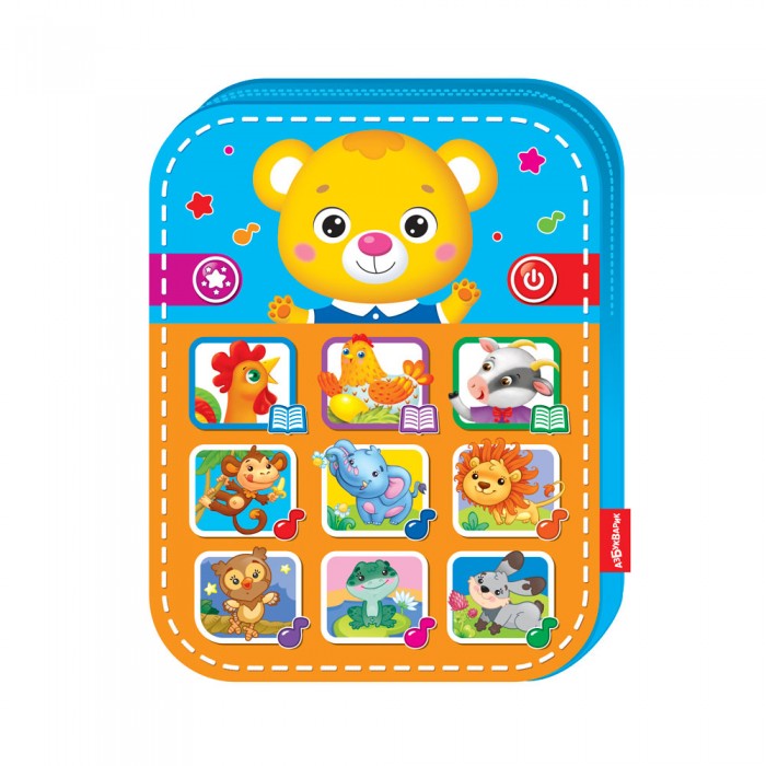 Электронные игрушки Азбукварик Планшетик Медвежонок и его друзья цена
