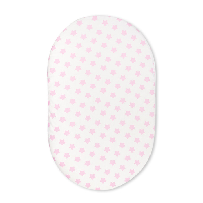 Forest kids Простынь для овального матраса на резинке Stars 125х75