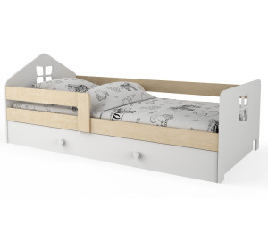 Кровать для мальчика от 3 лет с бортиками и ящиками