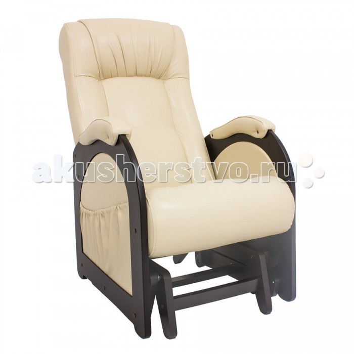 Кресло для мамы Комфорт Глайдер Венге без лозы МИ 48
