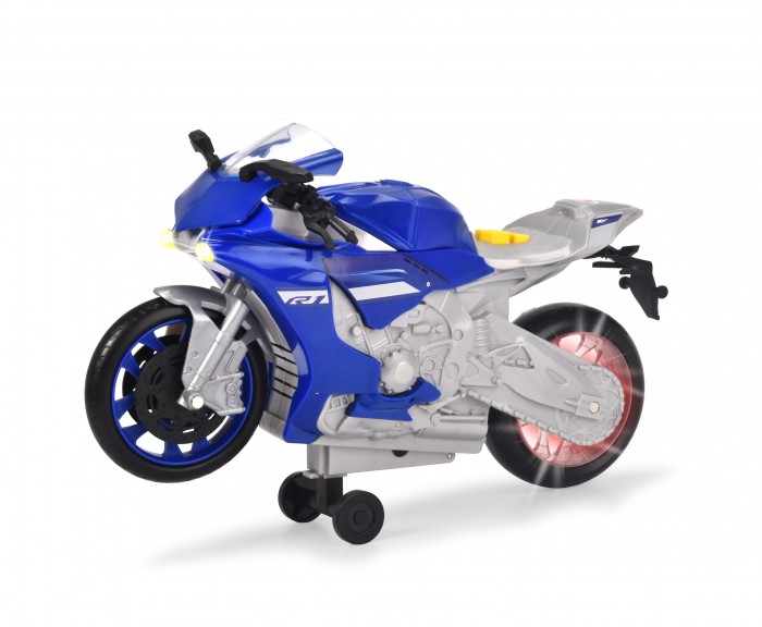Машины Dickie Мотоцикл Yamaha R1 26 см вертолет dickie toys полицейский 3714009 1 24 26 см синий