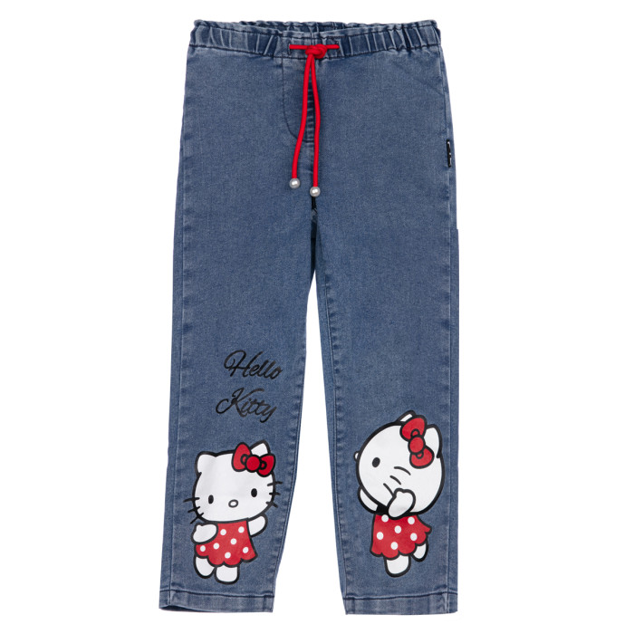цена Брюки и джинсы Playtoday Брюки джинсовые для девочки Cherry kids girls 12342074