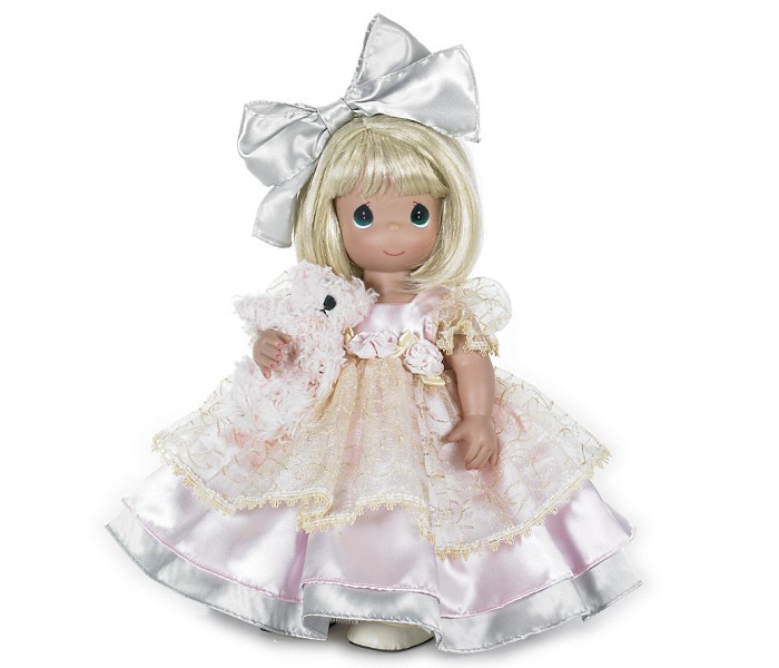 Куклы и одежда для кукол Precious Кукла В кружевах с питомцем 40 см фотографии