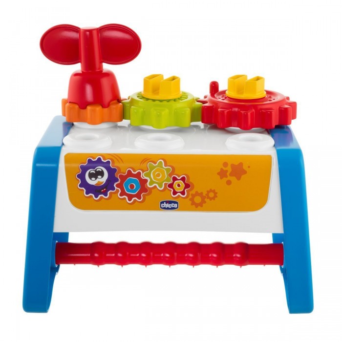 Ролевые игры Chicco Конструктор 2 в 1 Инструменты конструктор игрушка 9656 первые механизмы для детей
