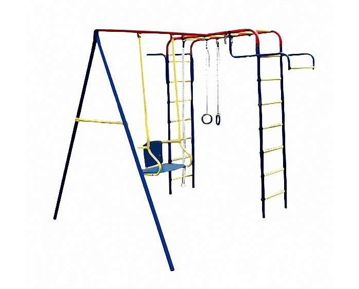 Пионер Детский спортивный комплекс Мини+качели ТК-2 детский спортивный комплекс вертикаль юнга 1 1 турник широкий хват