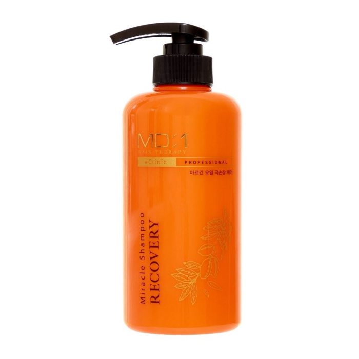 MedB Восстанавливающий шампунь для волос с маслом арганы MD-1  500 мл шампунь для волос strengthening protein 1000 мл