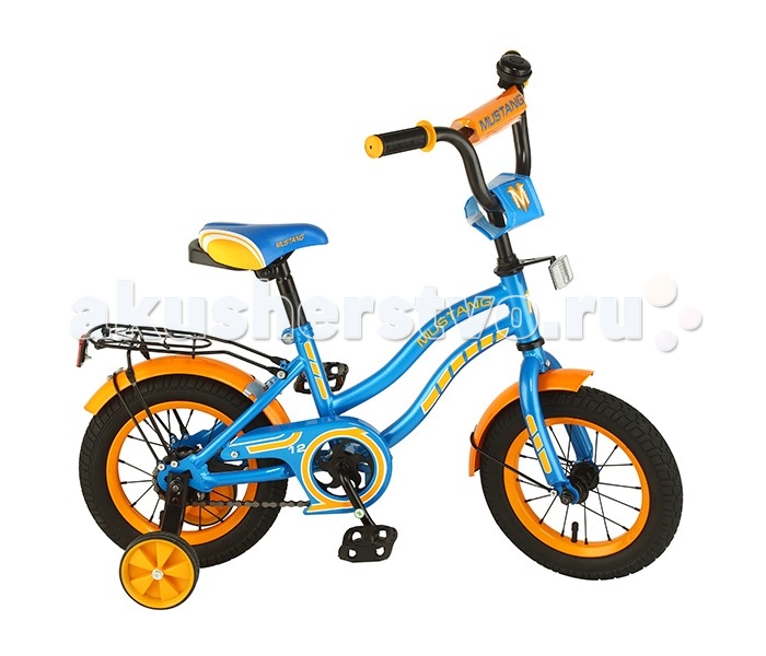 Велосипед 12 дюймов на какой. Детский велосипед Мустанг 12. Мустанг велосипед детский синий 12. Велосипед Mustang 12 дюйма. Mustang велосипед детский 12 дюймов.
