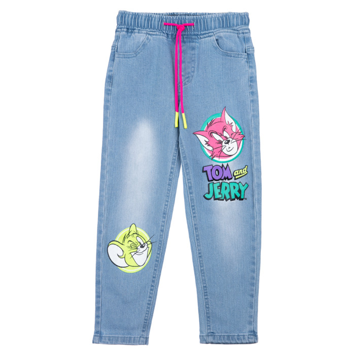 цена Брюки и джинсы Playtoday Брюки джинсовые для девочки Digitize kids girls 12342003