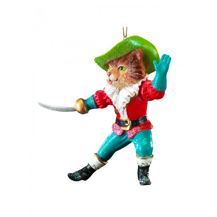 

ErichKrause Decor Ёлочная игрушка Кот в Сапогах 10 см, Decor Ёлочная игрушка Кот в Сапогах 10 см