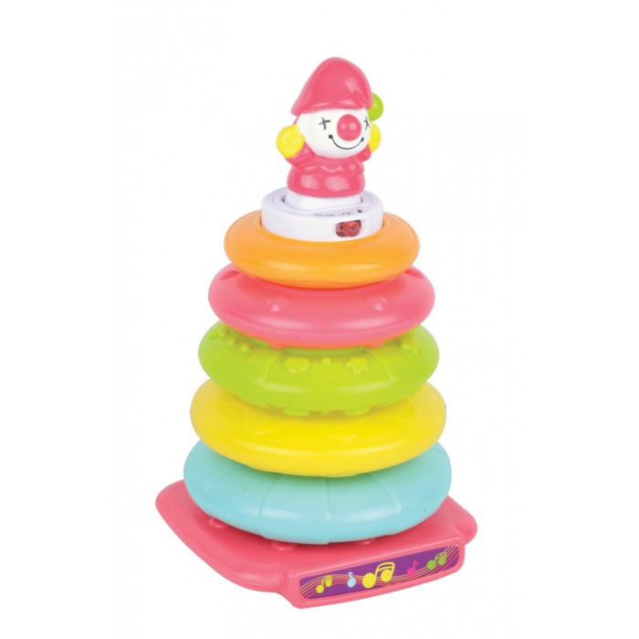 цена Развивающие игрушки Red Box Музыкальная пирамидка Клоун