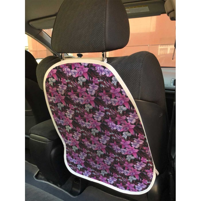 JoyArty Защитная накидка на спинку автомобильного сидения Поляна лилий