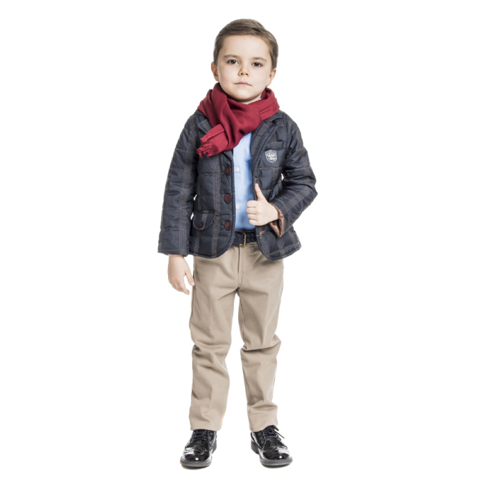 Cascatto  Комплект для мальчика (куртка, рубашка, брюки, пояс, шарф) G-KOMM18 рюкзак школьный brauberg kids set 272099 для мальчика в школу для подростков