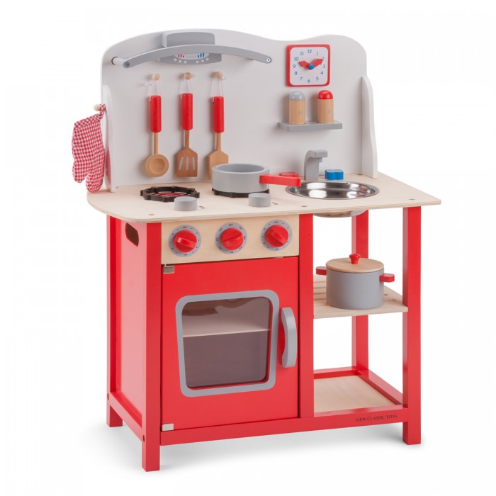 Ролевые игры New Cassic Toys Кухня 78 см игрушка кухня из дерева винтаж цвет красный