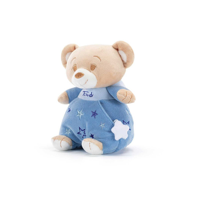 Мягкая игрушка Trudi Мишка в голубом для малышей 12x18x11 см мягкая игрушка trudi панда кевин 45 см