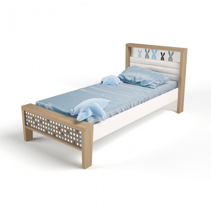 Кровати для подростков ABC-King Mix Bunny №1 160x90 см кровати для подростков abc king mix ocean 1 160x90 см