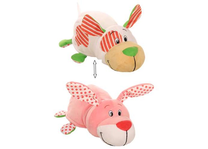 

Мягкая игрушка 1 Toy Вывернушка Щеночек и Зайчонок с ароматом жвачки 35 см, Вывернушка Щеночек и Зайчонок с ароматом жвачки 35 см