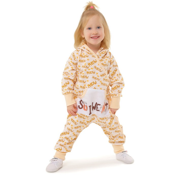 

Babyglory Комбинезон с капюшоном Kitty Meow, Комбинезон с капюшоном Kitty Meow