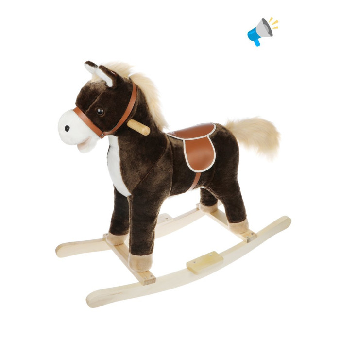 Качалки-игрушки Наша Игрушка Лошадка 74 см качалки игрушки chicco игрушка каталка говорящая лошадка baby rodeo