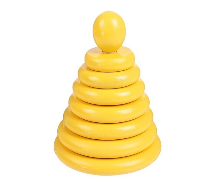 

Деревянная игрушка RNToys Пирамидка (8 деталей), Пирамидка (8 деталей)