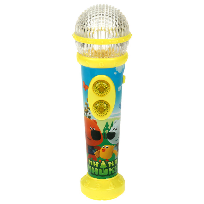 Электронные игрушки Умка Музыкальный микрофон Ми-ми-мишки музыкальные инструменты умка микрофон ми ми мишки 25 песен
