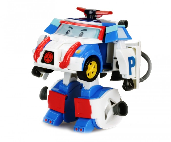 Робокар Поли (Robocar Poli) Робот Поли трансформер 10 см с костюмом астронавта
