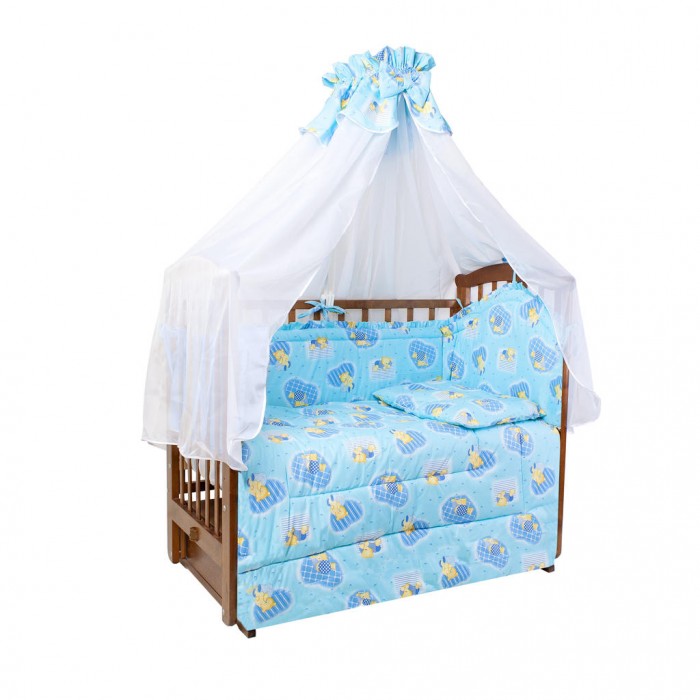 Комплект в кроватку Ангелочки 5400 (4 предмета)