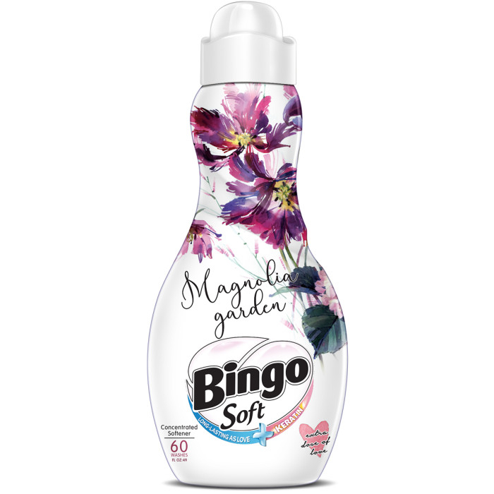 Bingo Кондиционер Magnolia Garden Soft с ароматом Магнолии 1440 мл 5071916 - фото 1