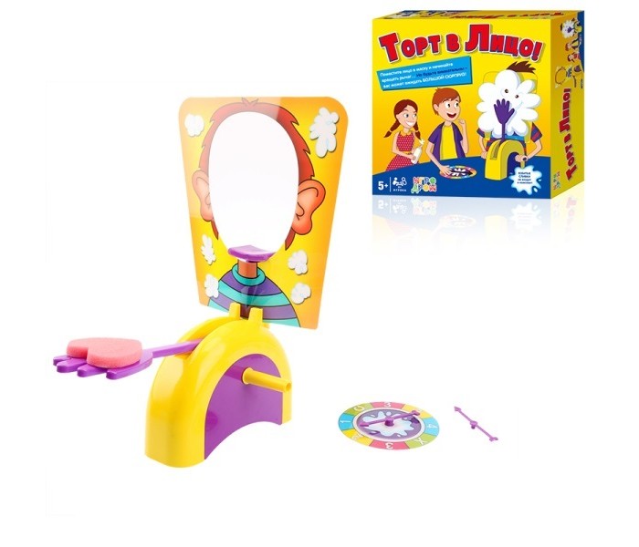 

1 Toy Игра Торт в лицо, Игра Торт в лицо