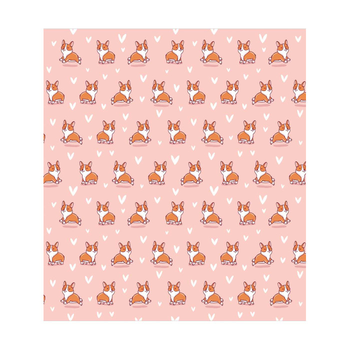 JoyArty Сумка рюкзак-мешок Корги королевы для обуви и вещей 38x40 см