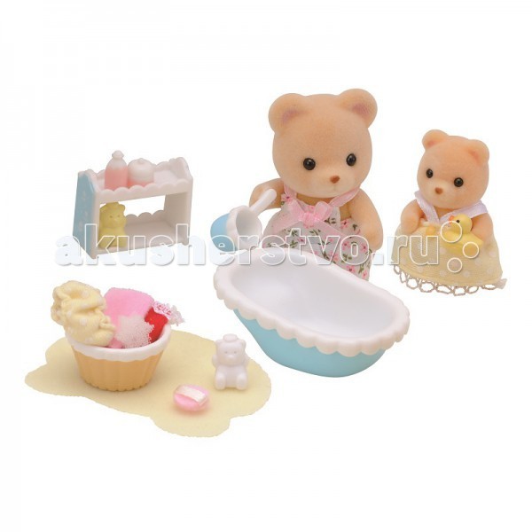 фото Sylvanian families игровой набор мама купает малыша