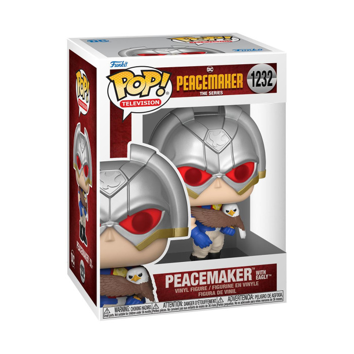 

Funko Фигурка pop! Peacemaker with Eagly, Фигурка pop! Peacemaker with Eagly