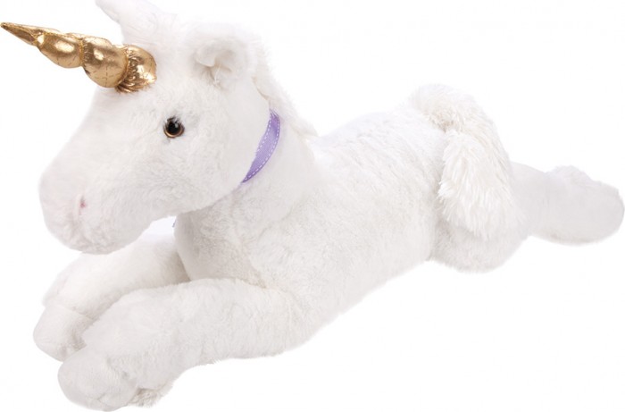 Мягкие игрушки Fluffy Family Единорог белый 68 см