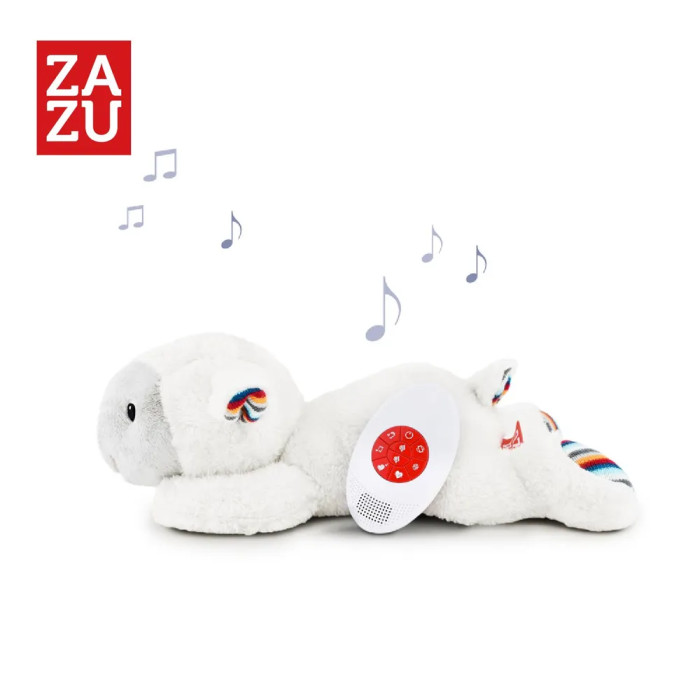 Мягкая игрушка Zazu Музыкальная комфортер Лиз 30 см