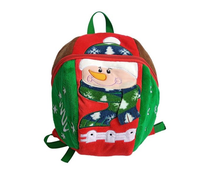 сумки для детей djeco рюкзачок белочка Сумки для детей Наша Игрушка Рюкзачок Снеговик 27х26 см