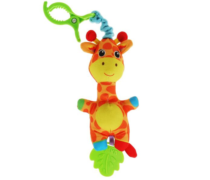 погремушки умка текстильная игрушка жираф с мячиком Погремушки Умка Текстильная игрушка Жирафик