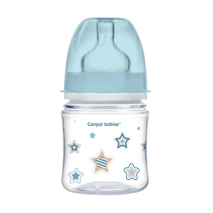 

Бутылочка Canpol PP EasyStart с широким горлышком антиколиковая 120 мл 0+ Newborn baby, PP EasyStart с широким горлышком антиколиковая 120 мл 0+ Newborn baby