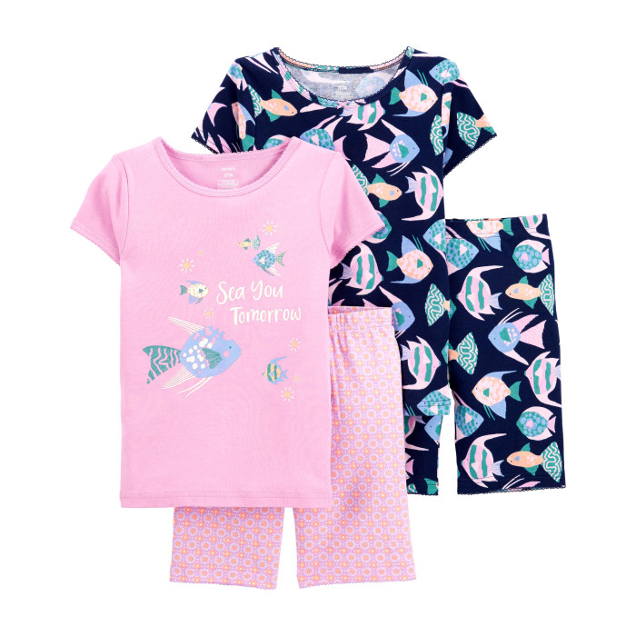 Домашняя одежда Carter's Пижама для девочки 2 шт. 3M977610