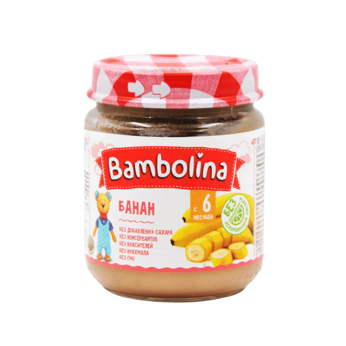  Bambolina Пюре Банан Белфуд с 6 мес. 100 г