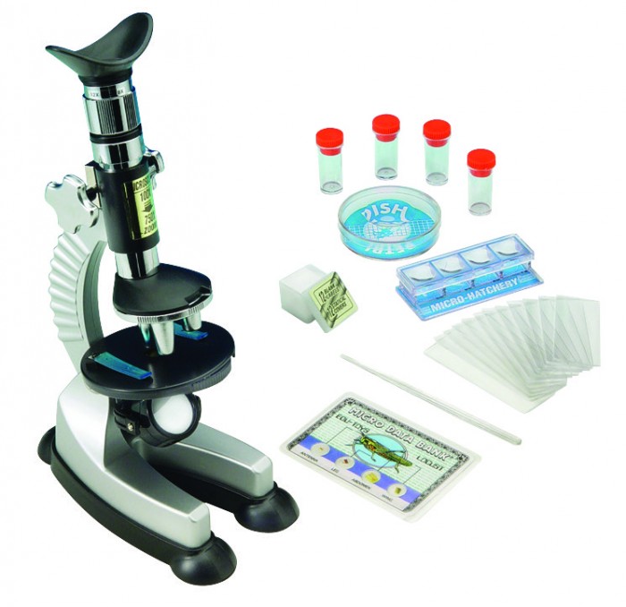 Наборы для опытов и экспериментов Edu-Toys Микроскоп 100x750