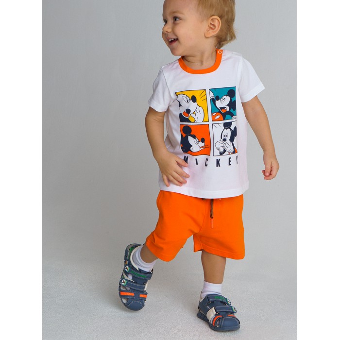 цена Комплекты детской одежды Playtoday Комплект трикотажный для мальчиков футболка и шорты 12133303