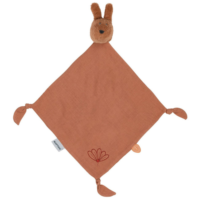 фото Комфортер nattou doudou susie & bonnie swaddle кролик